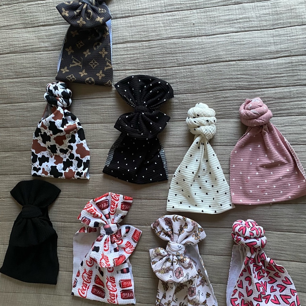 Infant Headwraps, Topknots Collection